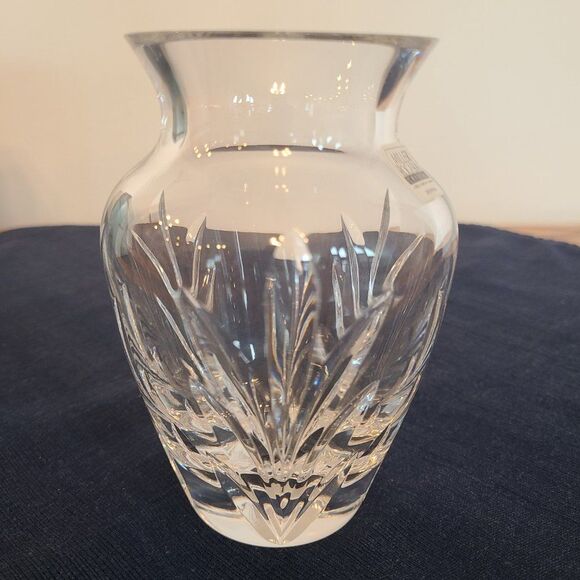 Miller Rogaska Crystal Covington Urn Vase 5" Full Lead Beautiful Crystal NIB NWT - Picture 9 of 14